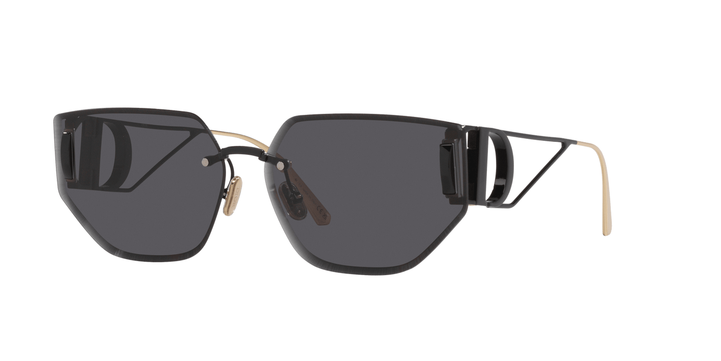 משקפי שמש של דיור ירוק שחור | Dior 30Montaigne B3U Cd40146U Black-Green
