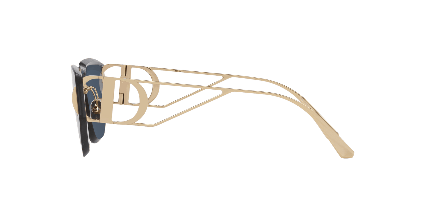 Dior Sunglasses Gold Shiny-Blue | Dior 30Montaigne B3U Cd40146U Gold Shiny-Blue