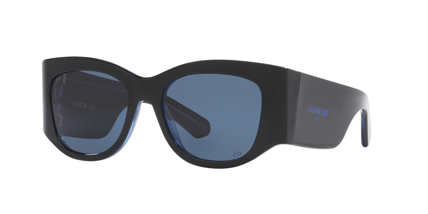 משקפי שמש של דיור שחור-כחול | Dior Diornuit S1I Cd40168I Black-Blue