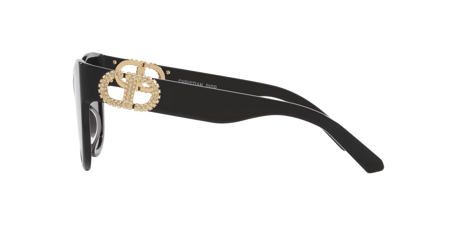 משקפי שמש של דיור שחור-אפור | Dior 30Montaigne B4I CD40155I Black-Grey