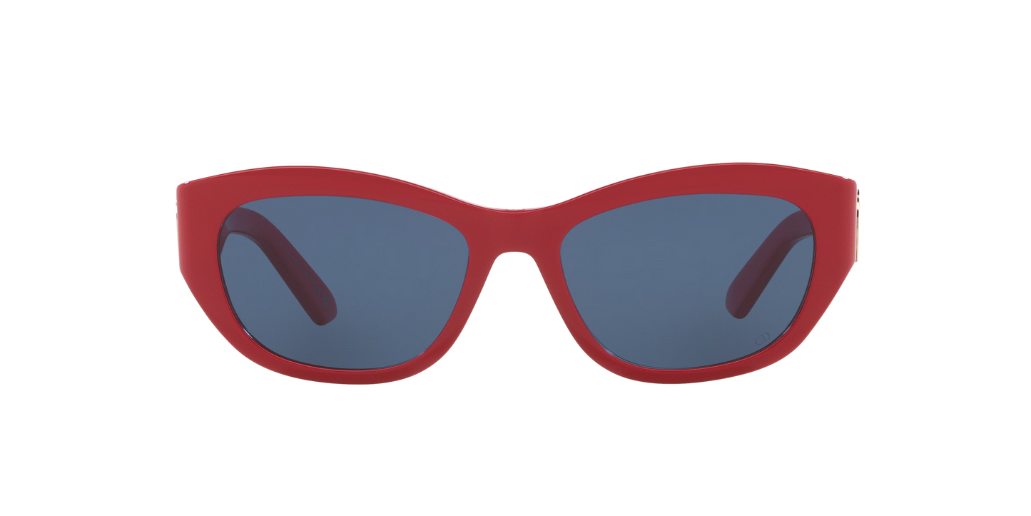 משקפי שמש של דיור אדום-כחול | Dior 30Montaigne B5U CD40156U Red-Blue