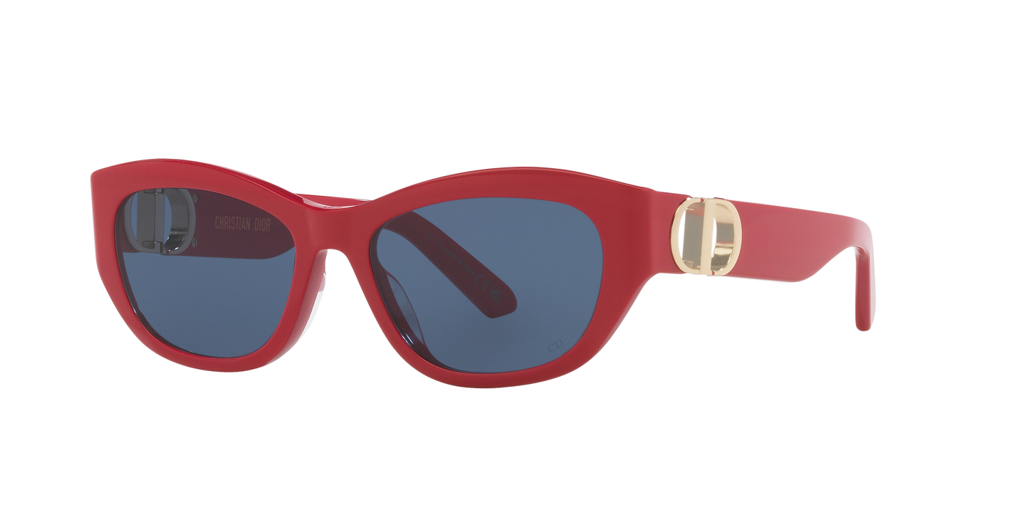 משקפי שמש של דיור אדום-כחול | Dior 30Montaigne B5U CD40156U Red-Blue