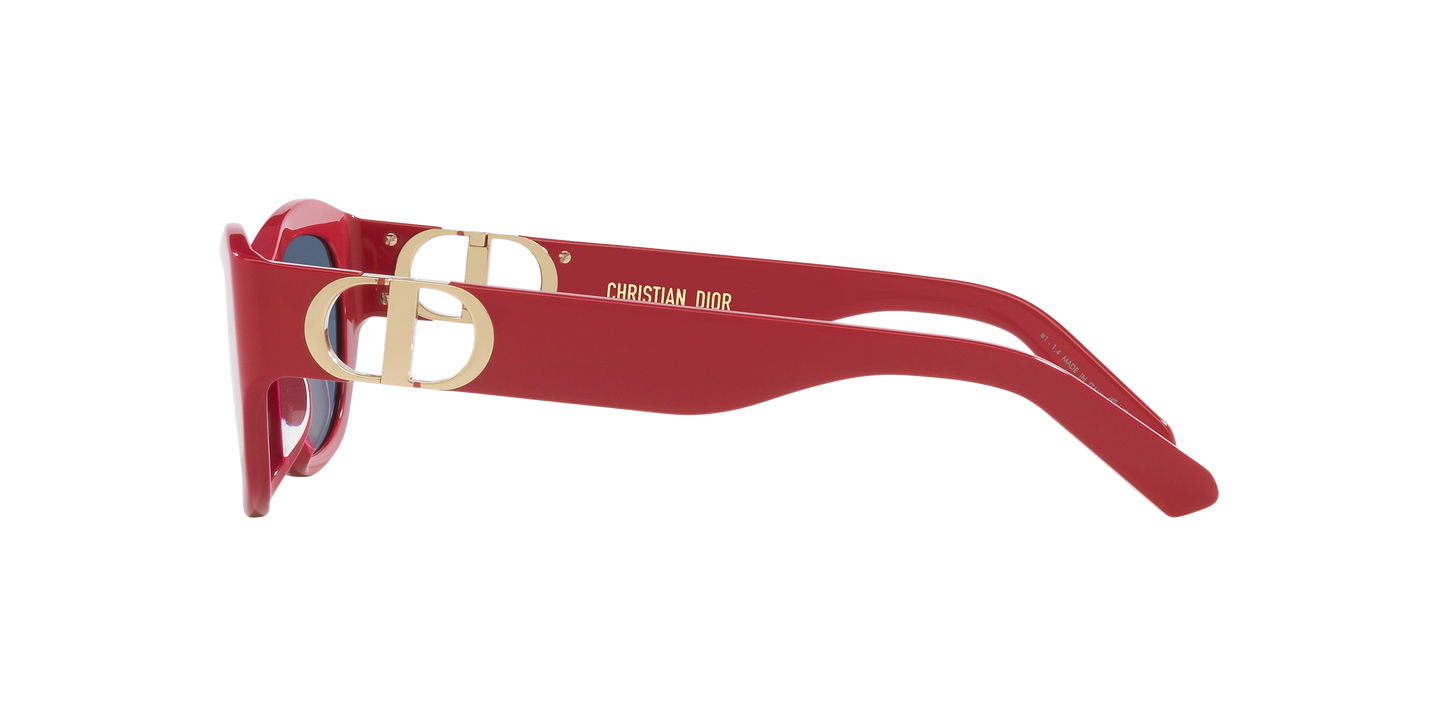 משקפי שמש של דיור אדום-כחול | Dior 30Montaigne B5U CD40156U Red-Blue