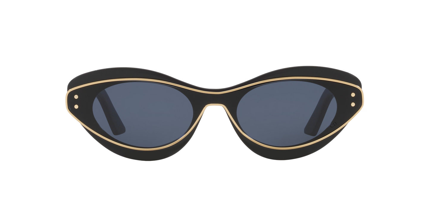 משקפי שמש של דיור שחור-כחול | Dior Diormeteor B1I CD40167I Black-Blue