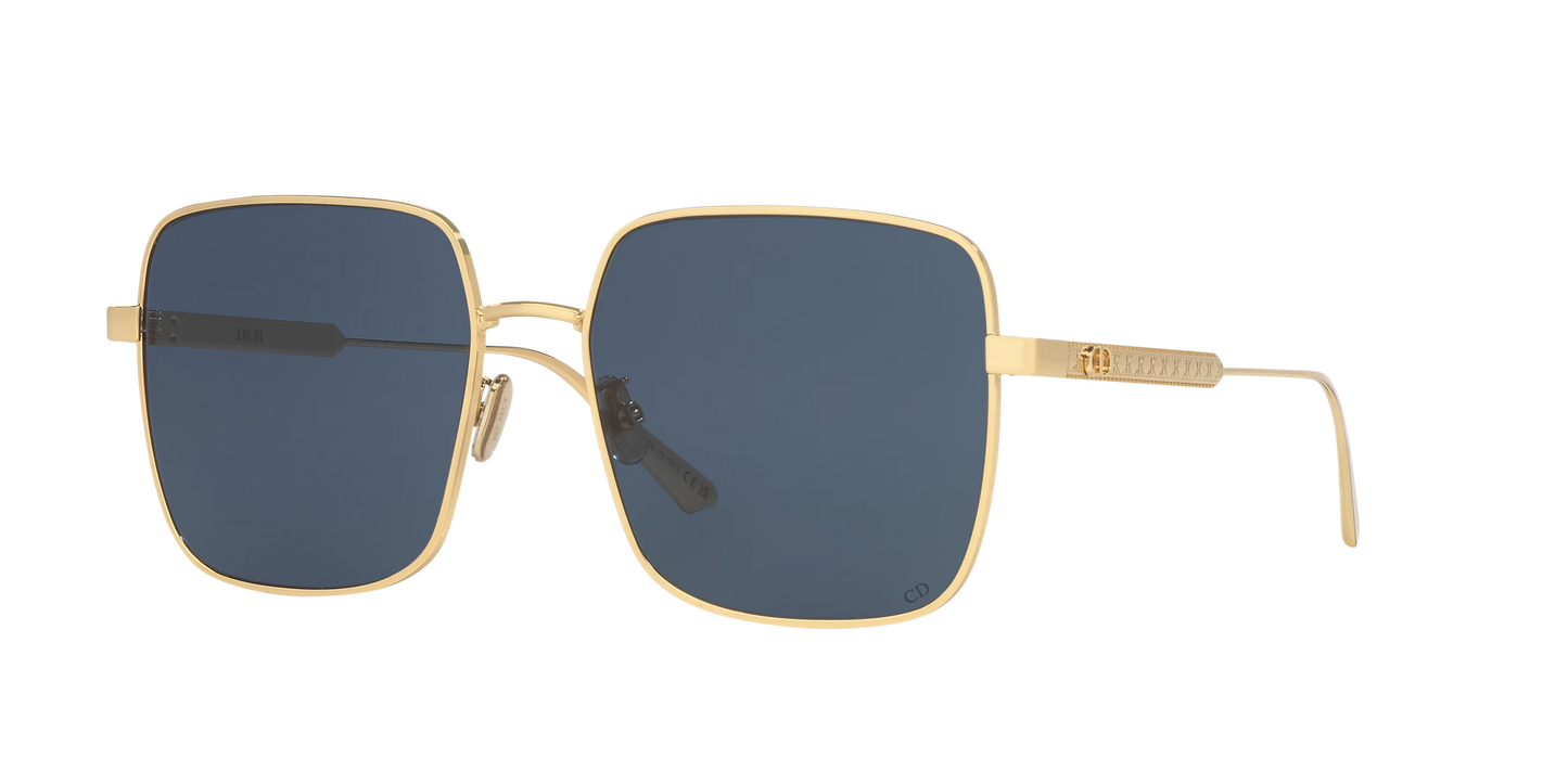 משקפי שמש של דיור זהב-כחול | Dior Dior Cannage CD40172U Gold-Blue