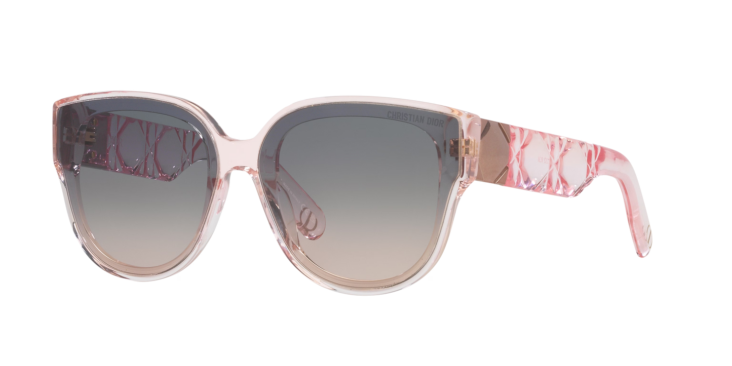 משקפי שמש של דיור ורוד-אפור | Dior CD40164I Pink-Grey