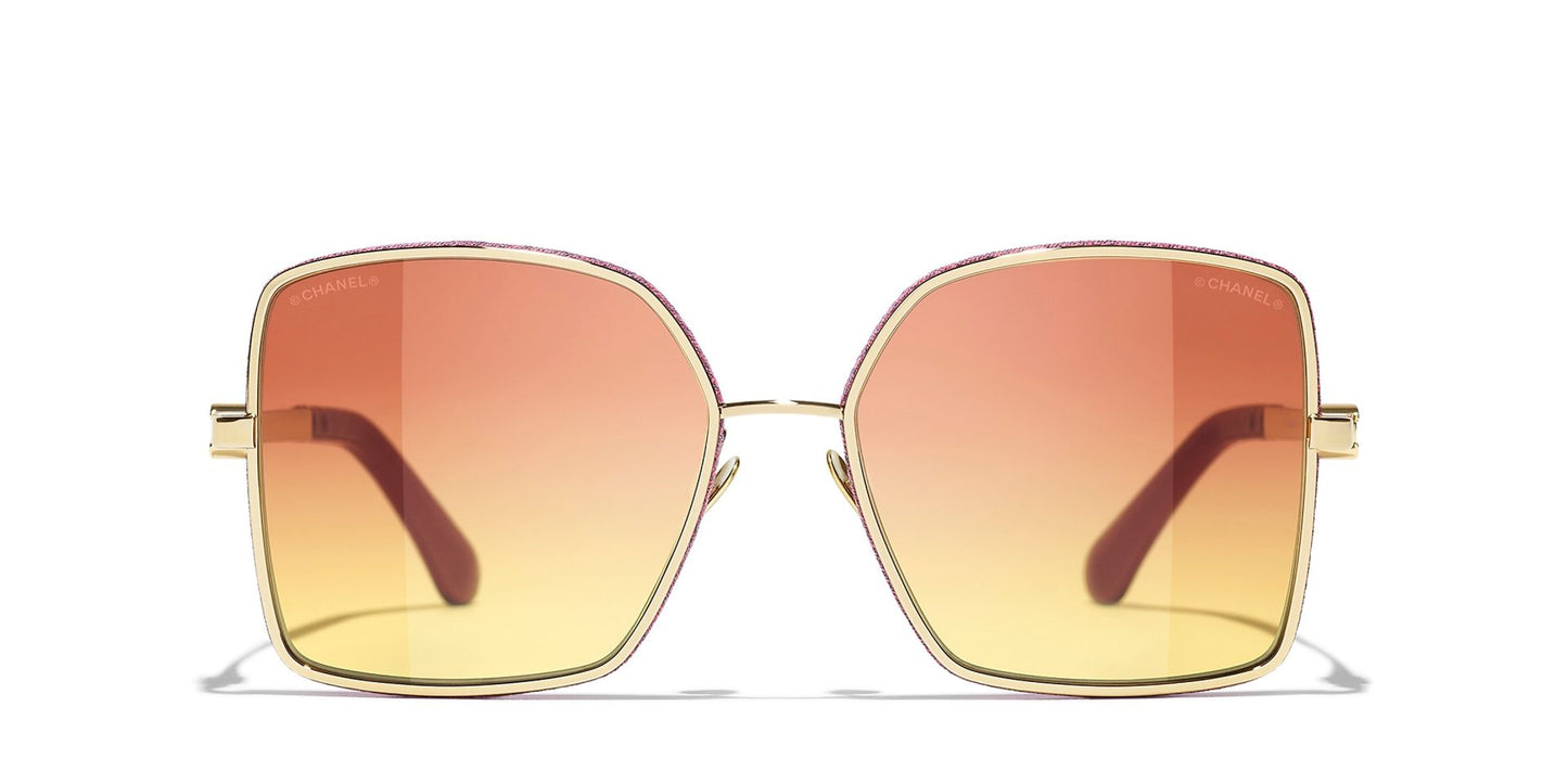 Chanel Sunglasses Gold-Yellow | CHANEL CH4288Q Gold-Yellow