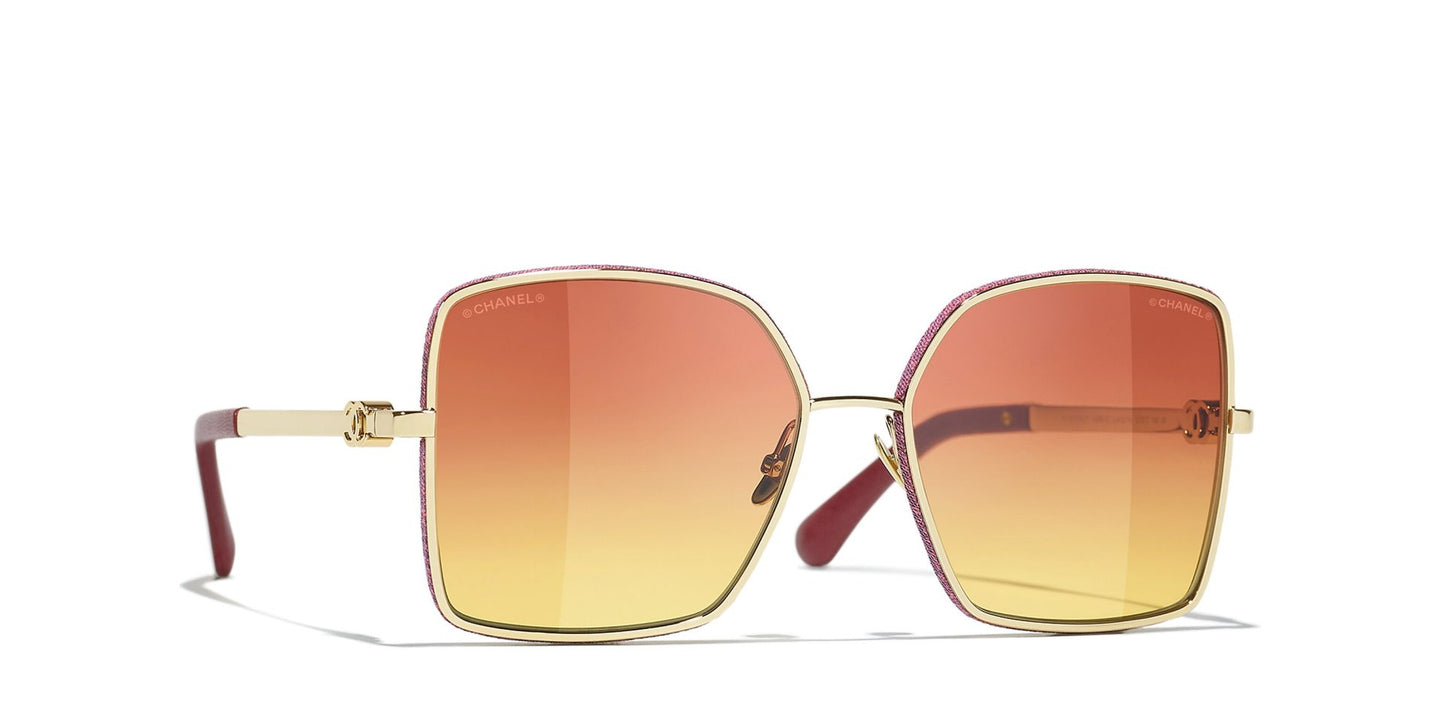 Chanel Sunglasses Gold-Yellow | CHANEL CH4288Q Gold-Yellow