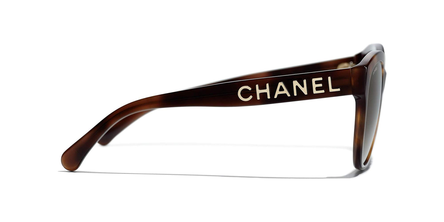 משקפי שמש של שאנל צב-חום | CHANEL Butterfly Sunglasses CH5458 Tortoise-Brown