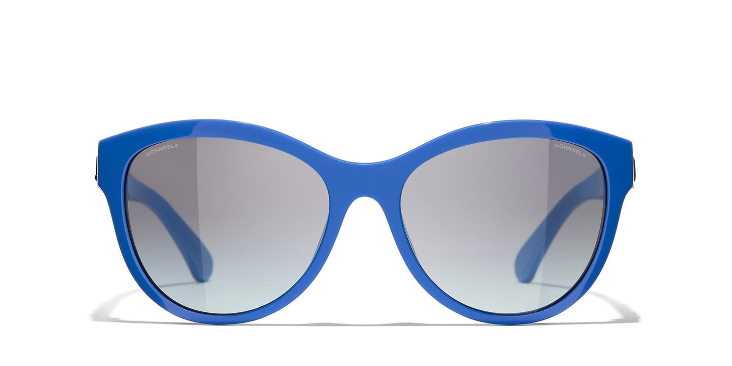 משקפי שמש של שאנל כחול-אפור | CHANEL Pantos CH5458 glasses Blue-Grey