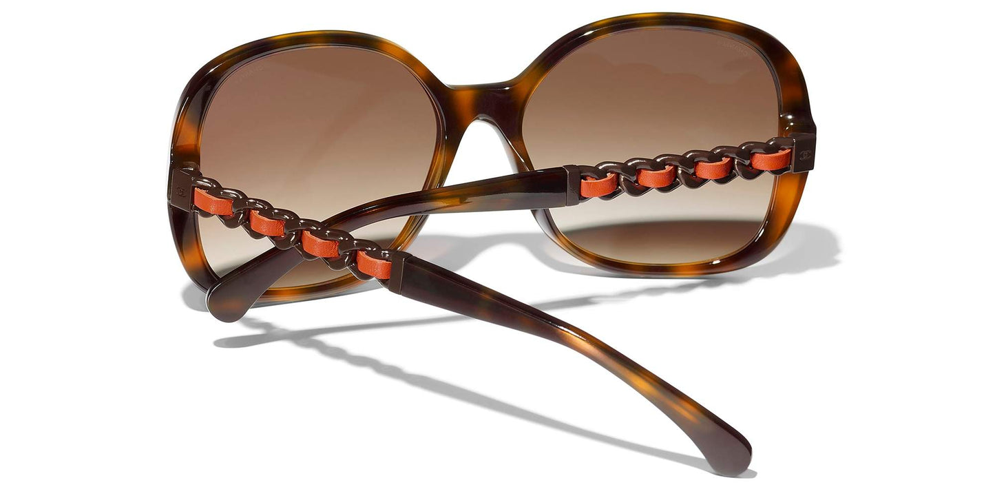 משקפי שמש של שאנל צב-חום | CHANEL Square Sunglasses CH5470Q Tortoise-Brown