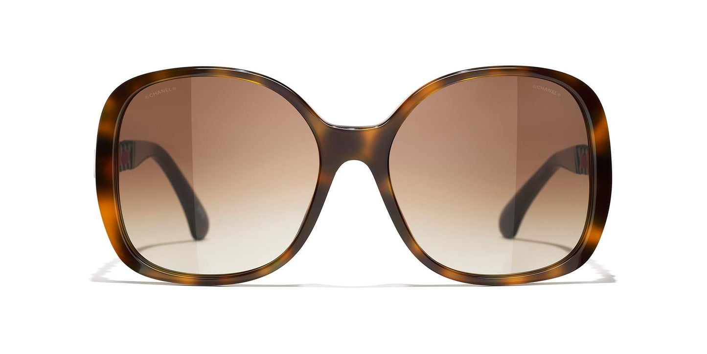 משקפי שמש של שאנל צב-חום | CHANEL Square Sunglasses CH5470Q Tortoise-Brown