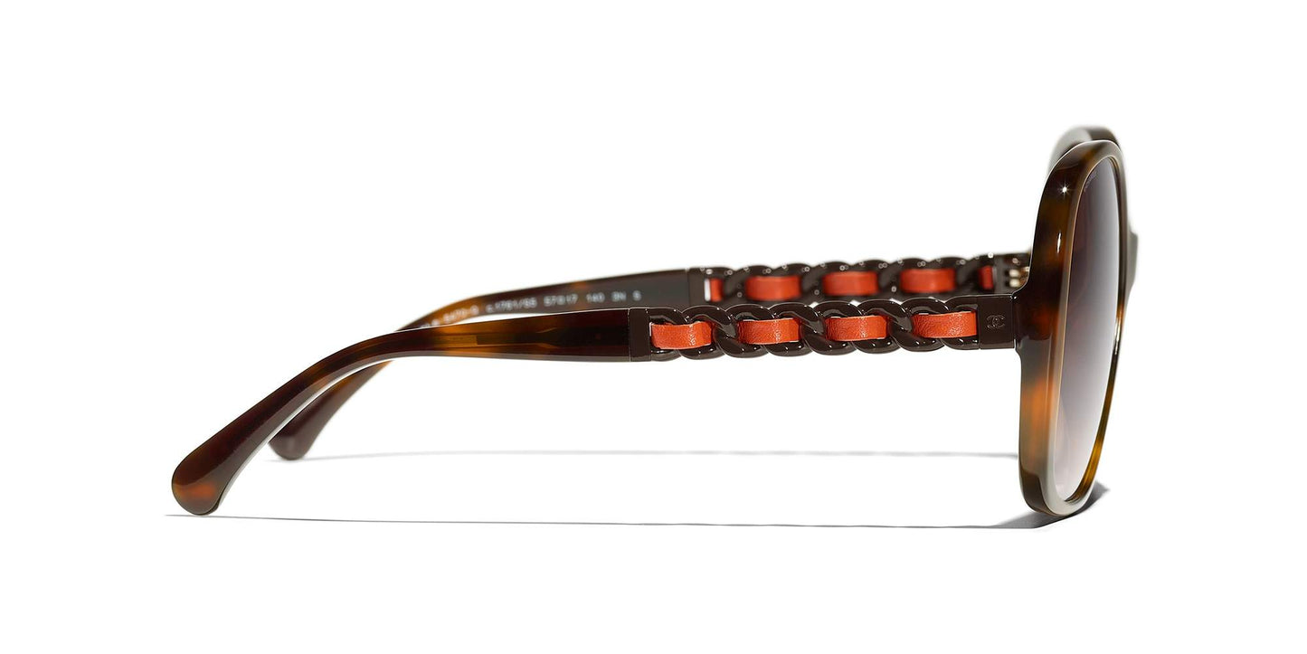 משקפי שמש של שאנל צב-חום | CHANEL Square Sunglasses CH5470Q Tortoise-Brown
