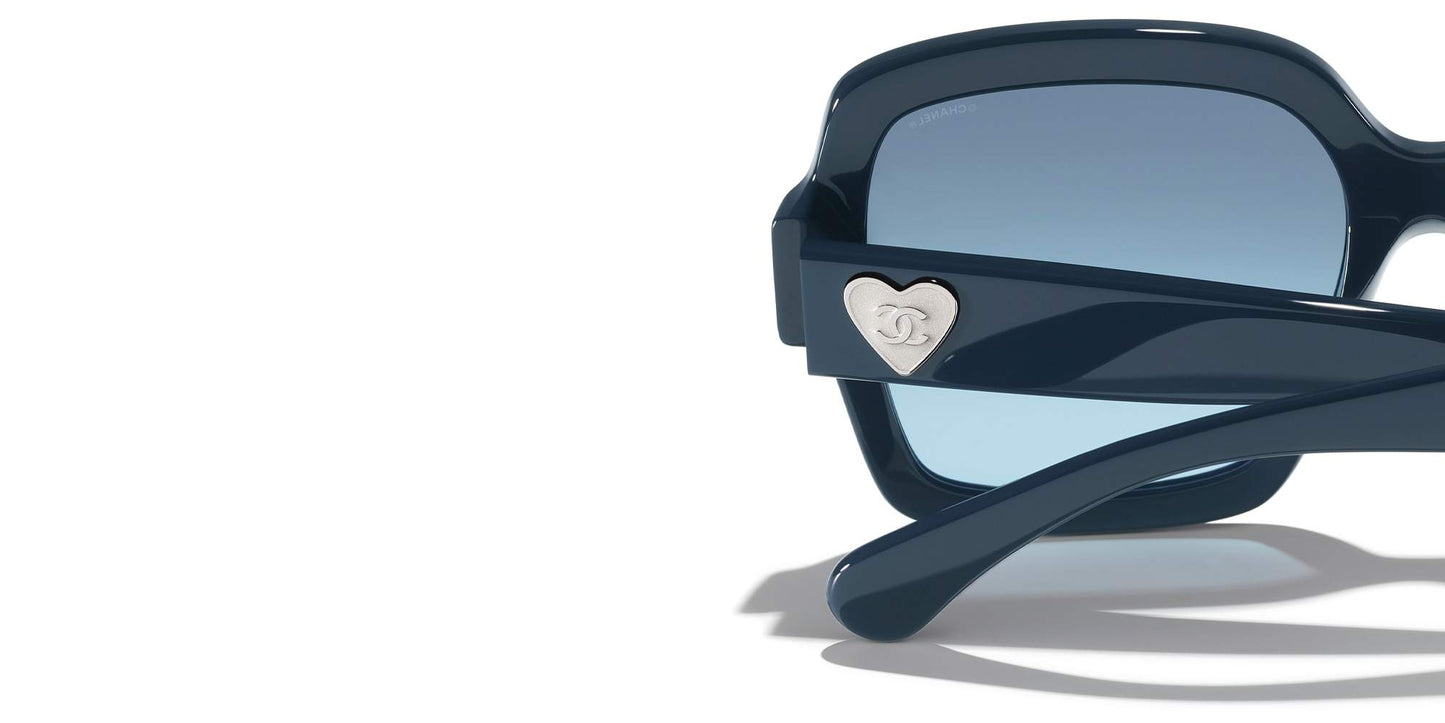 משקפי שמש של שאנל כחול | CHANEL Square Sunglasses CH5479 Blue