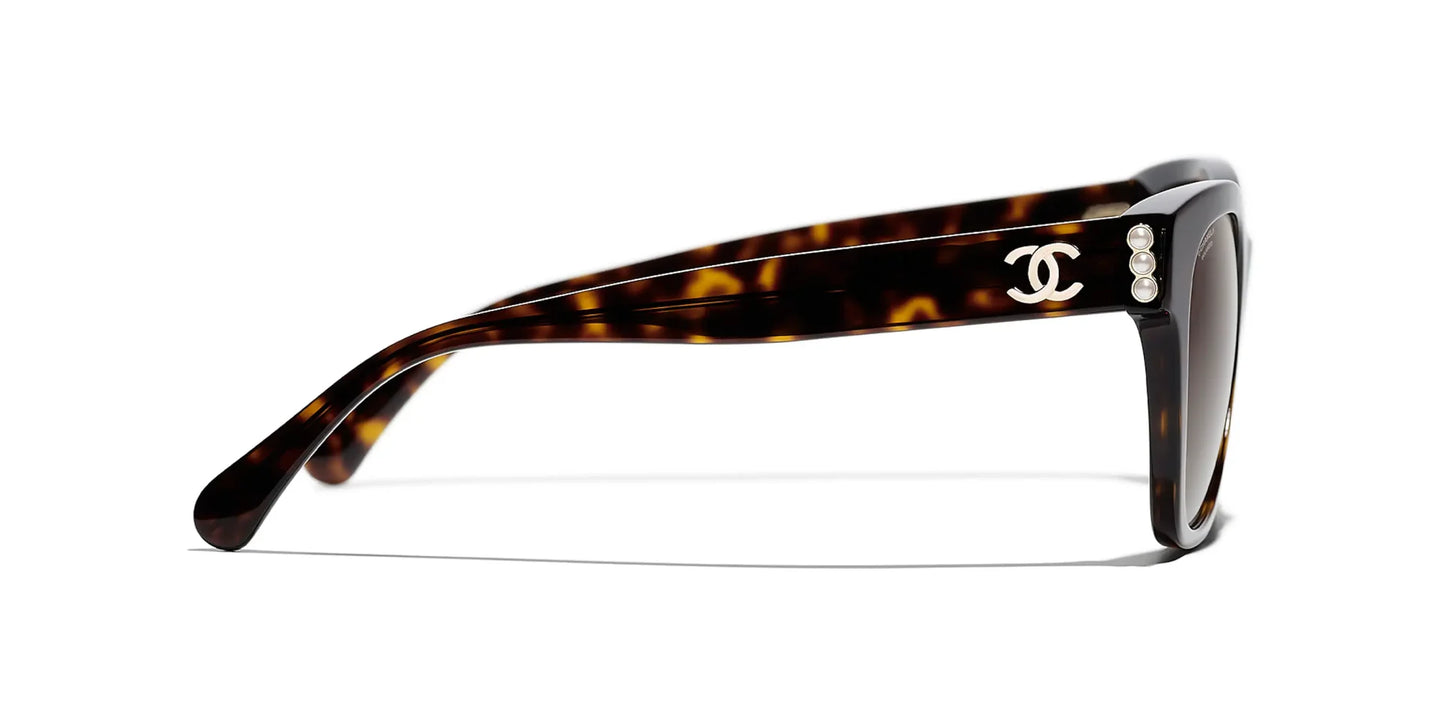 משקפי שמש של שאנל צב-חום | CHANEL Square glasses CH5482H Tortoiseshell-Brown