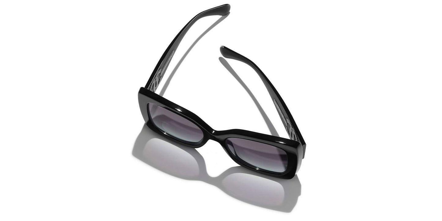 משקפי שמש של שאנל שחור-אפור | CHANEL Square Sunglasses CH5494 Black-Gray