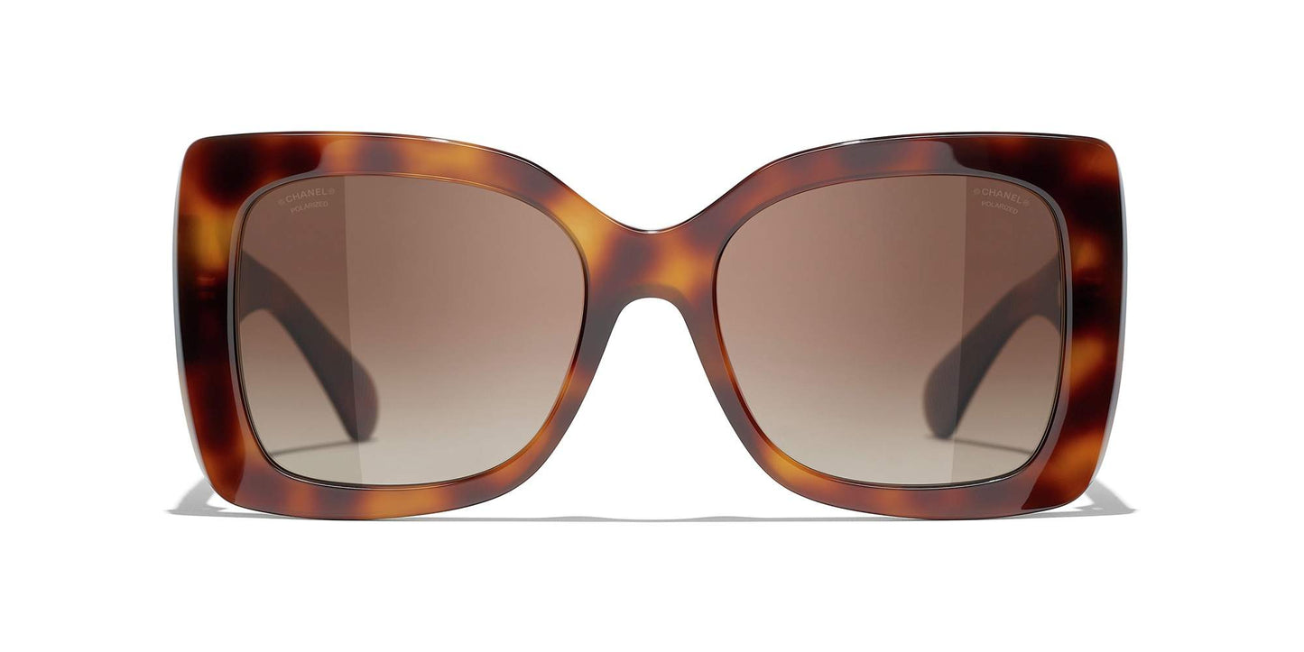 משקפי שמש של שאנל צב-חום | CHANEL Square Sunglasses CH5494 Tortoise-Brown