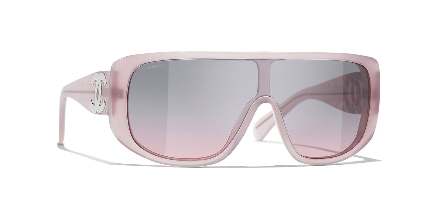 משקפי שמש של שאנל ורוד-ורוד | CHANEL CH5495 Mask Glasses Pink-Pink