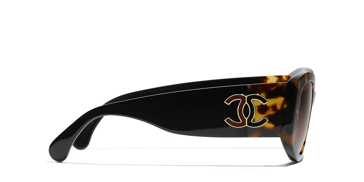 משקפי שמש של שאנל צב-חום | CHANEL Oval glasses CH5524 Tortoiseshell-Brown