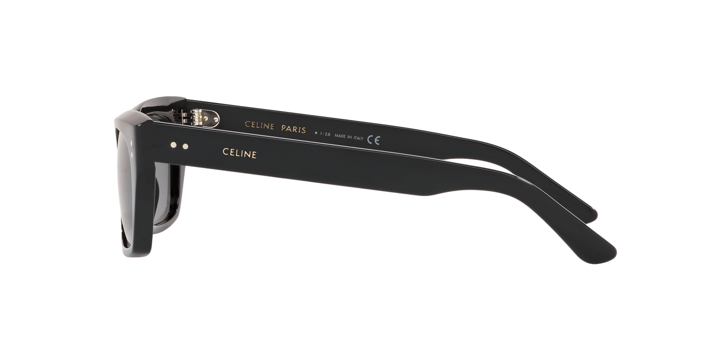 Celine Sunglasses Black Shiny-Grey Polar | CELINE CL40060I Black Shiny-Grey Polar