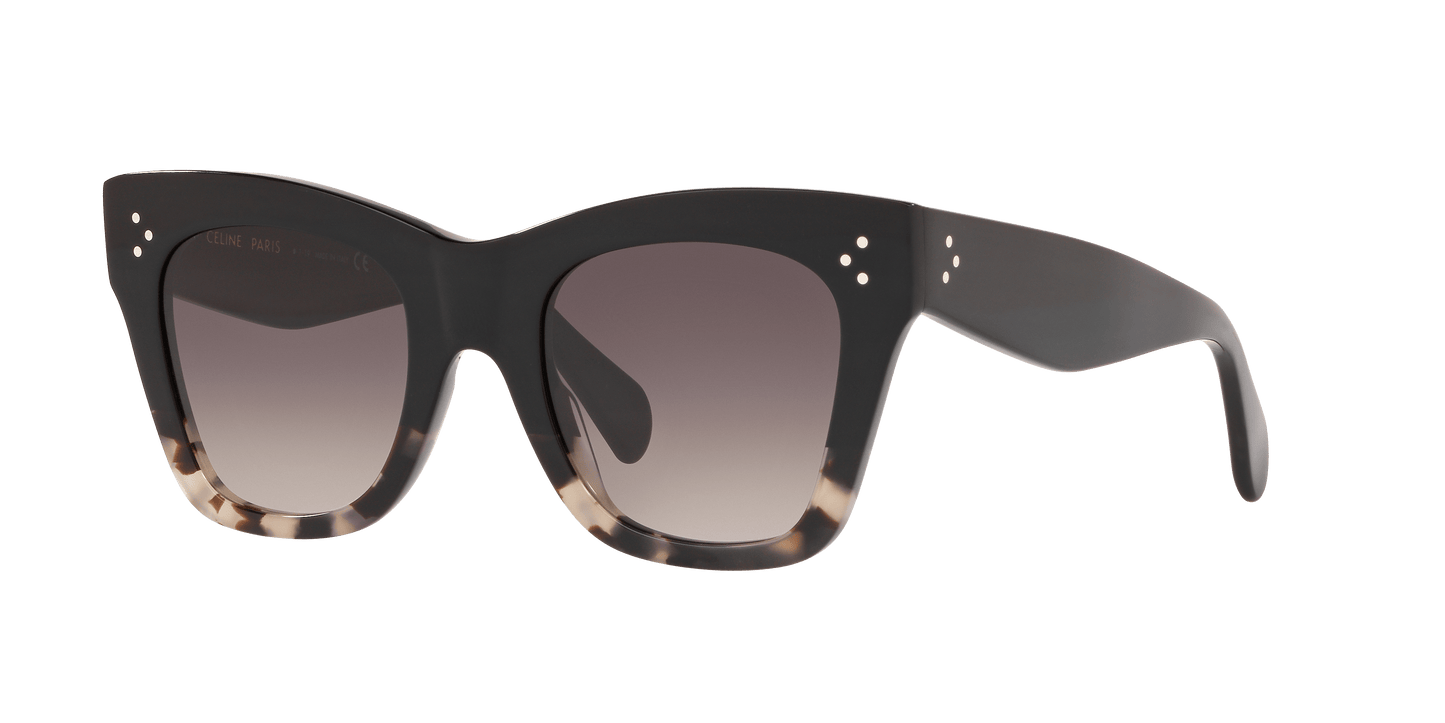 Celine Sunglasses Black-Brown Grad | CELINE CL4004IN Black-Brown Grad