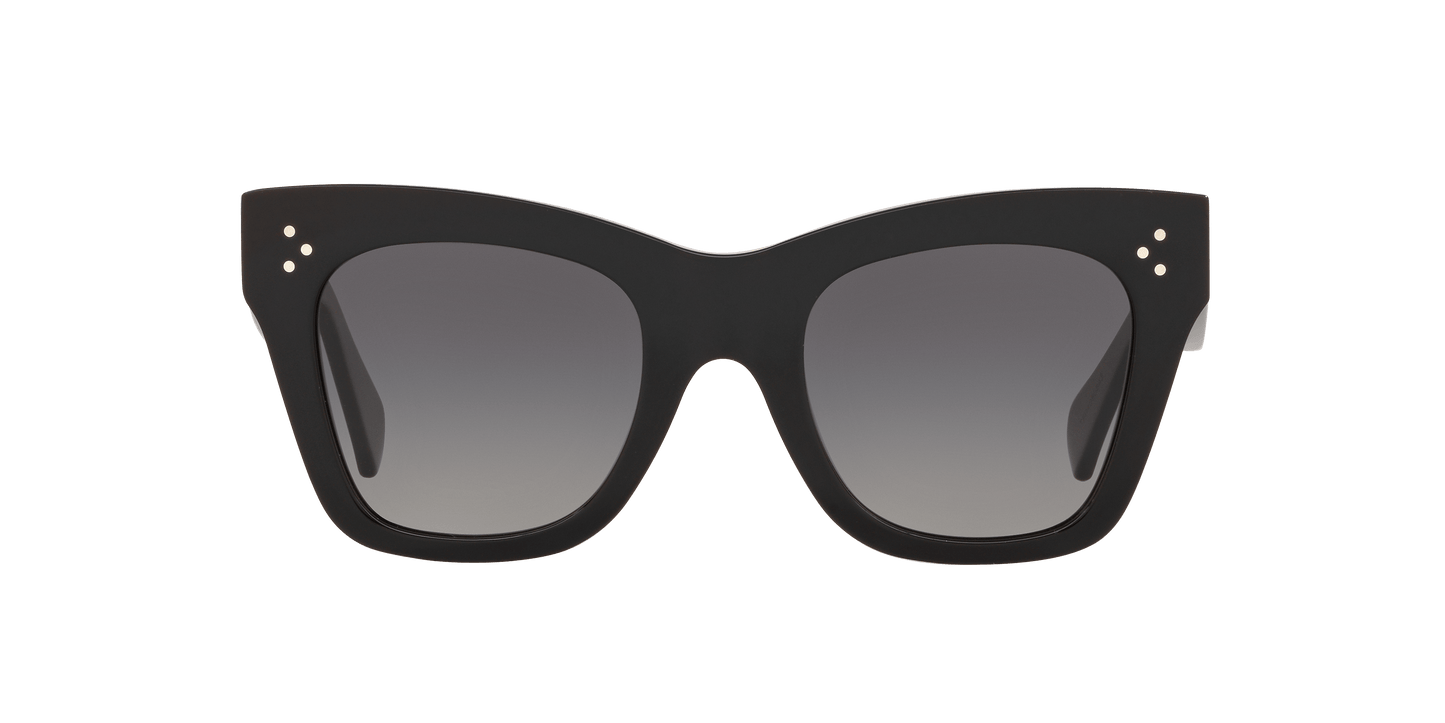 משקפי שמש של סלין שחור מבריק-אפור פולאר | CELINE CL4004IN Black Shiny-Grey Polar