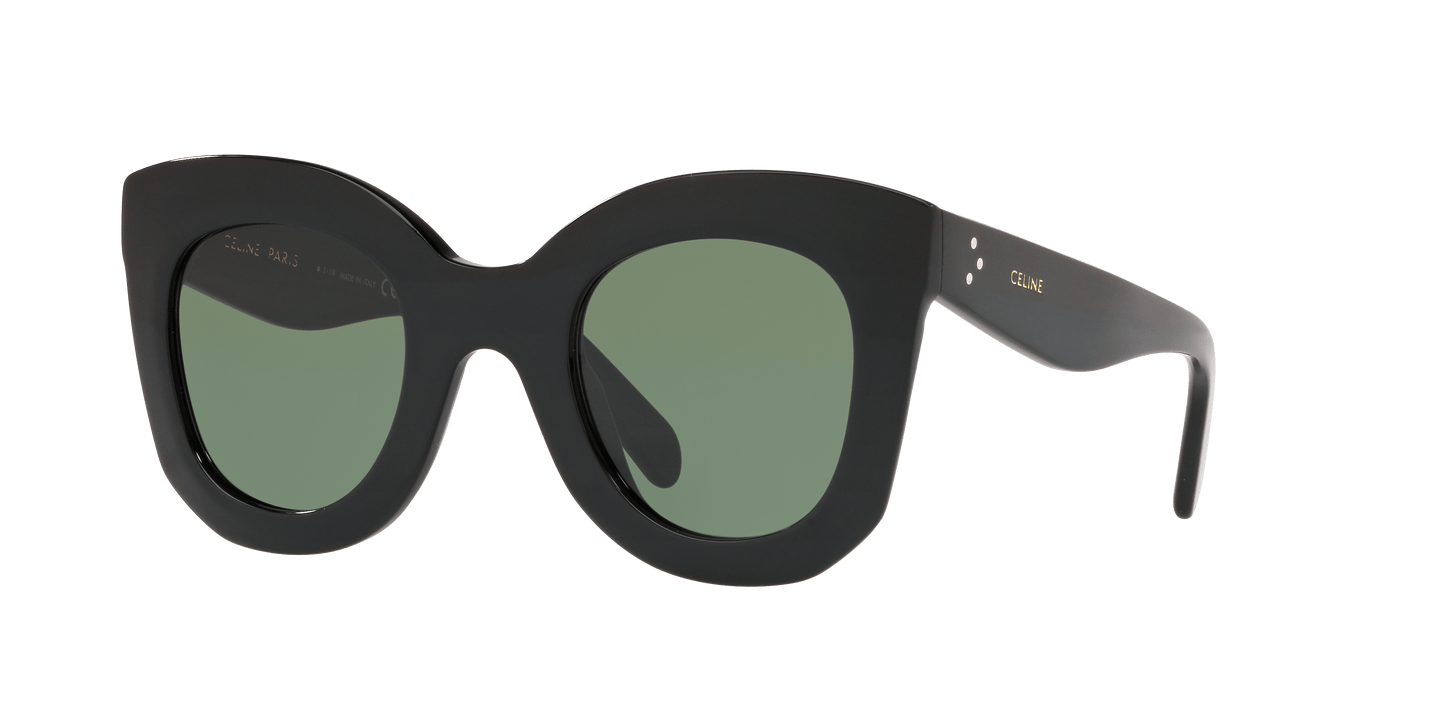 Celine Sunglasses Black-Green | CELINE CL4005IN Black-Green