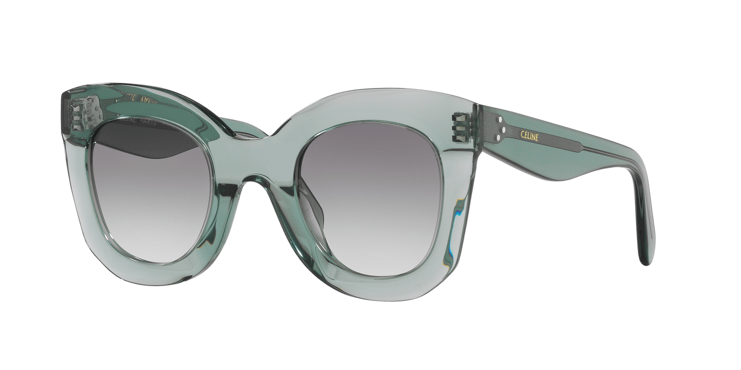 Celine Green Sunglasses | CELINE CL4005IN Black-Brown