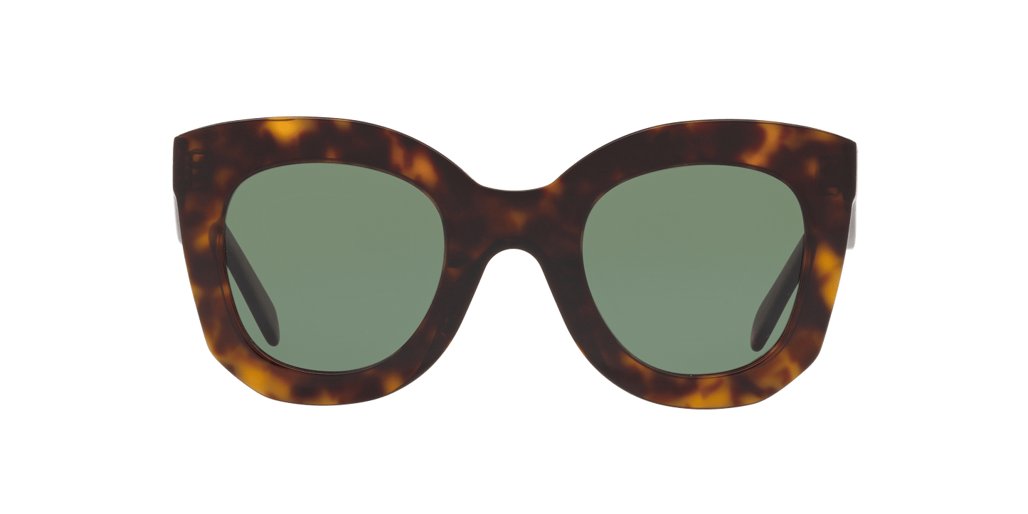 Celine Tortoise-Green Sunglasses | CELINE CL4005IN Tortoise-Green