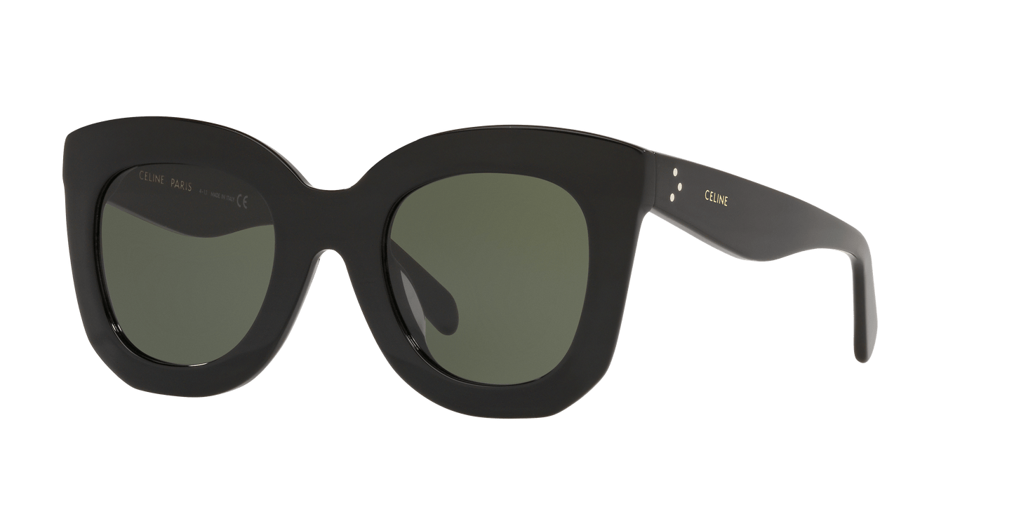 Celine Sunglasses Black-Green | CELINE CL4005FN Black-Green