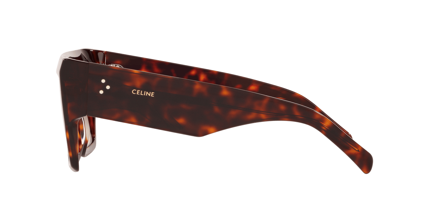 סלין משקפי שמש צב חום-חום גראד | CELINE CL40092I Tortoise Brown-Brown Grad