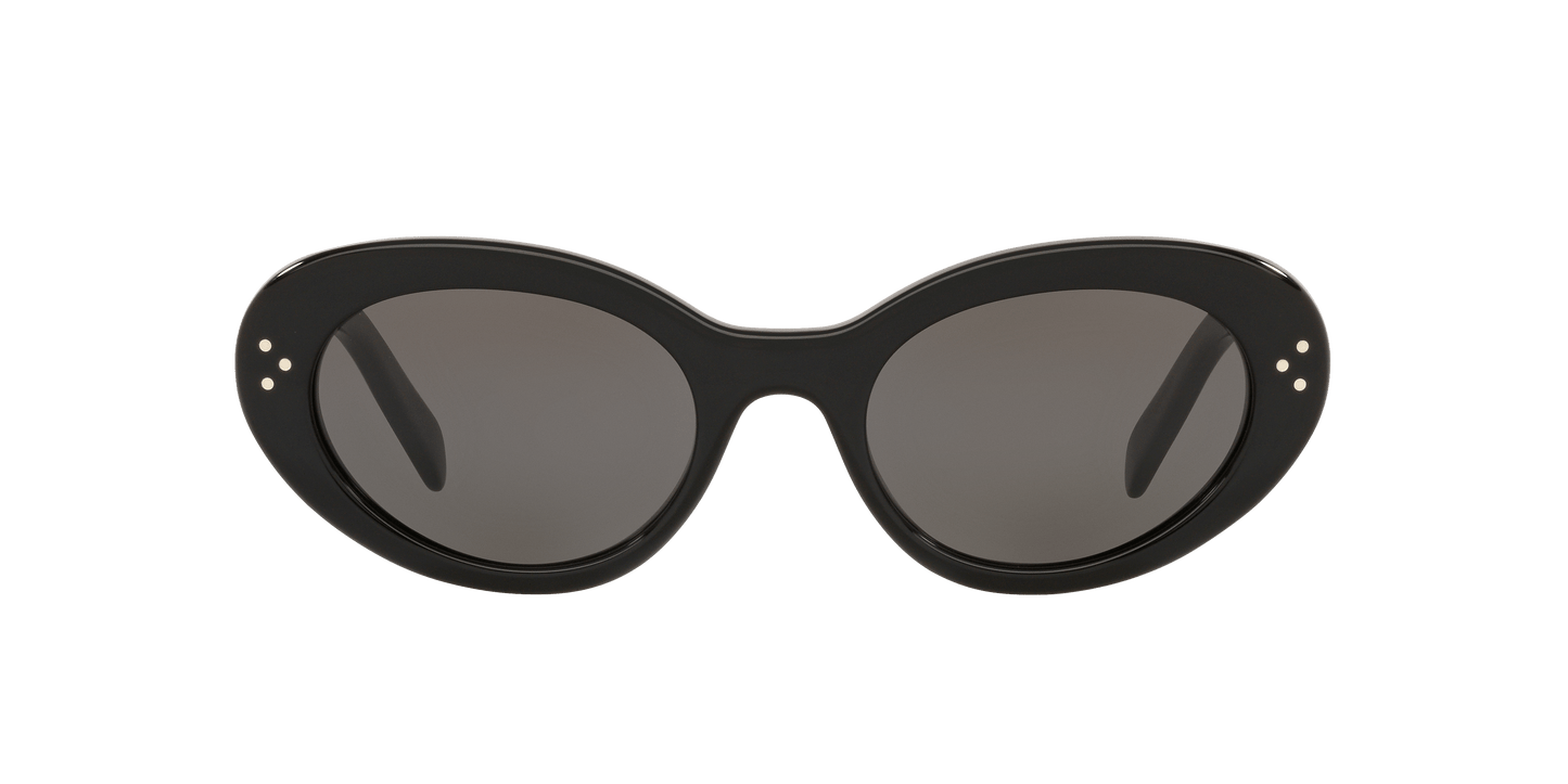 משקפי שמש של סלין שחור מבריק-אפור | CELINE CL40193I Black Shiny-Grey