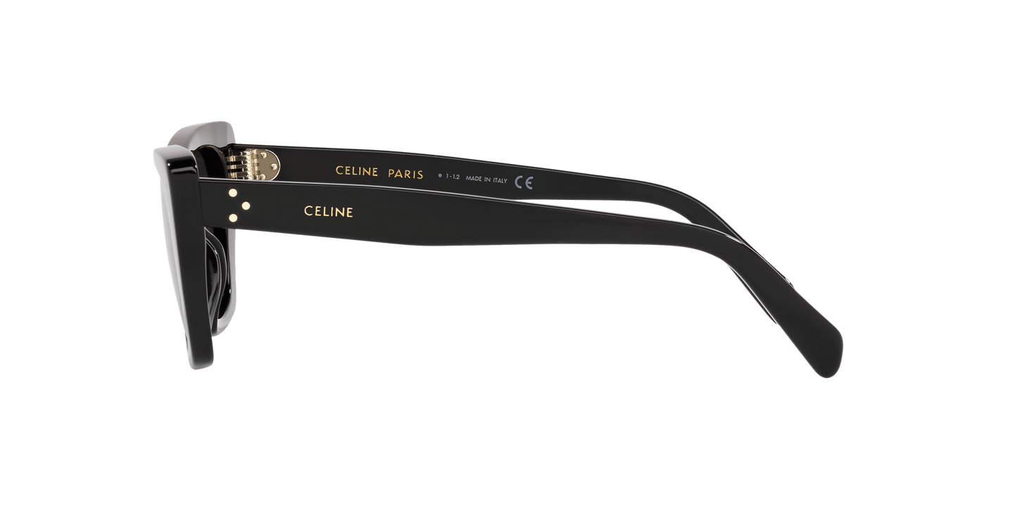 משקפי שמש של סלין שחור מבריק-אפור | CELINE CL40187I Black Shiny-Grey