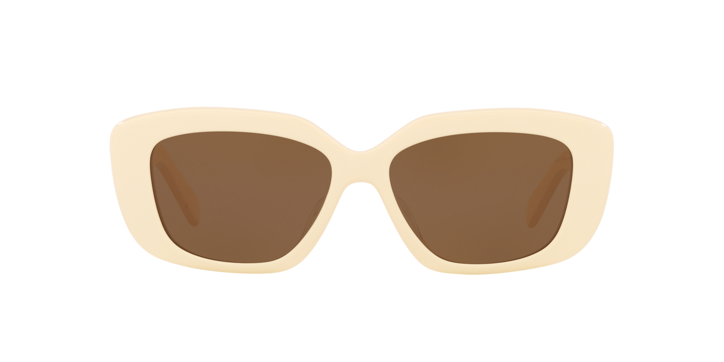 סלין משקפי שמש שנהב-חום | CELINE CL40216U Ivory-Brown