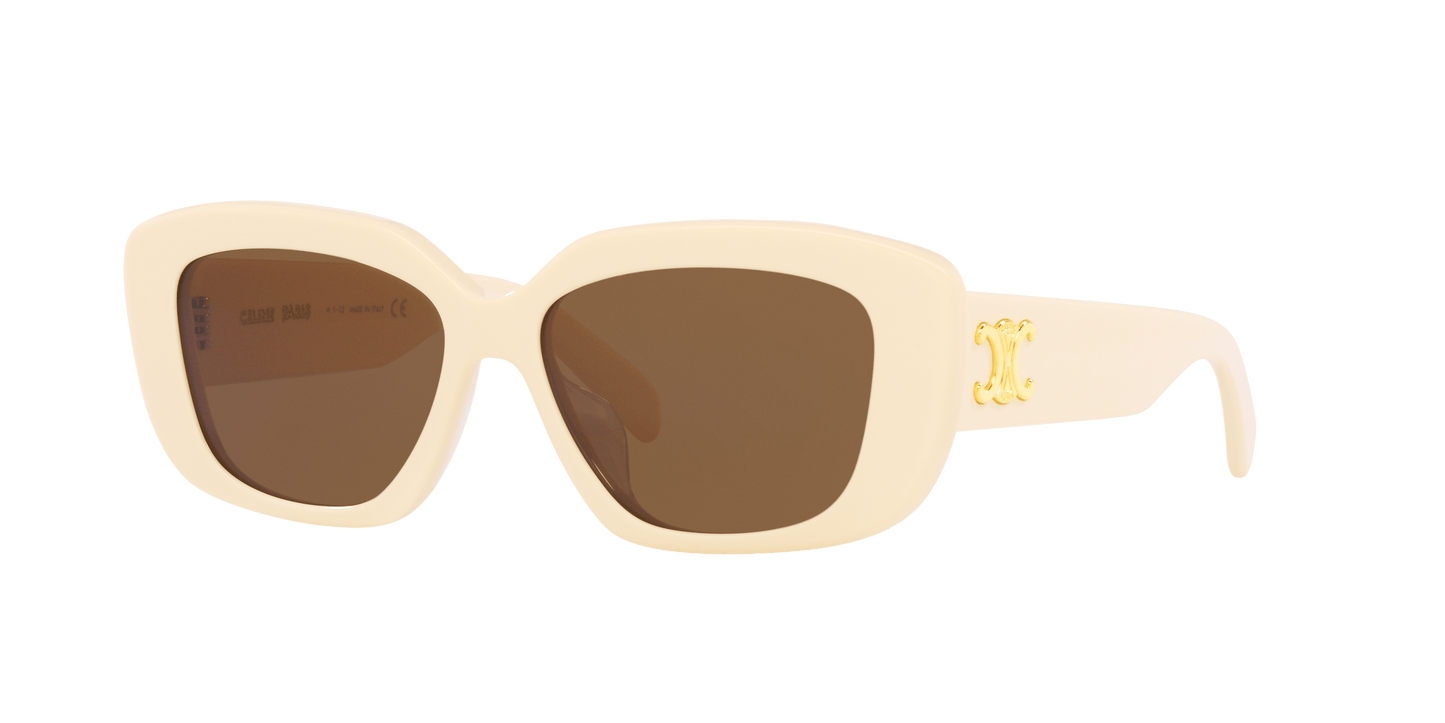 סלין משקפי שמש שנהב-חום | CELINE CL40216U Ivory-Brown
