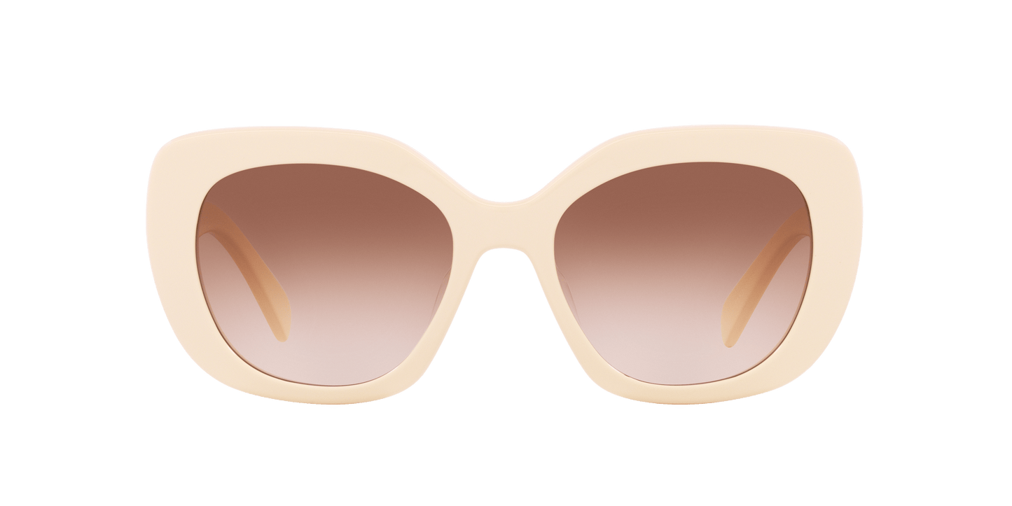 Celine Sunglasses Ivory-Brown | CELINE CL40226U Ivory-Brown