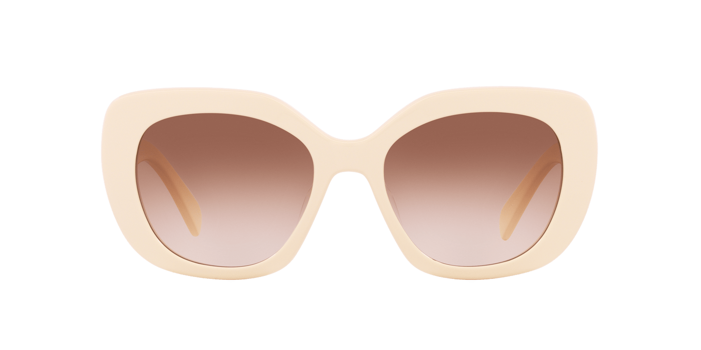 Celine Sunglasses Ivory-Brown | CELINE CL40226U Ivory-Brown