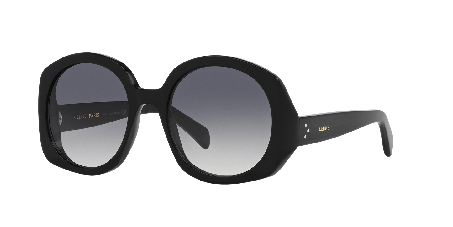 Celine Sunglasses Black Shiny-Blue | CELINE CL40242I Black Shiny-Blue