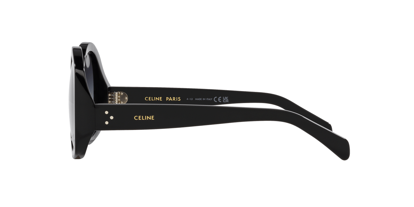Celine Sunglasses Black Shiny-Blue | CELINE CL40242I Black Shiny-Blue