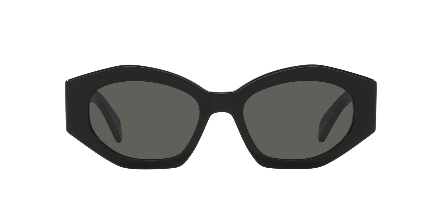 Celine Sunglasses Black Shiny-Blue | CELINE CL40238U Black Shiny-Blue