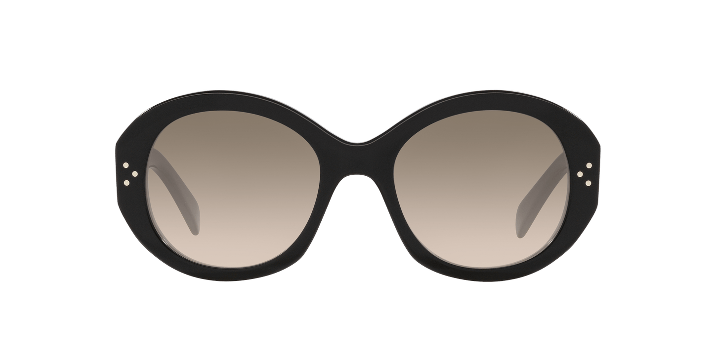 Celine Sunglasses Black Shiny-Blue | CELINE CL40240I Black Shiny-Blue