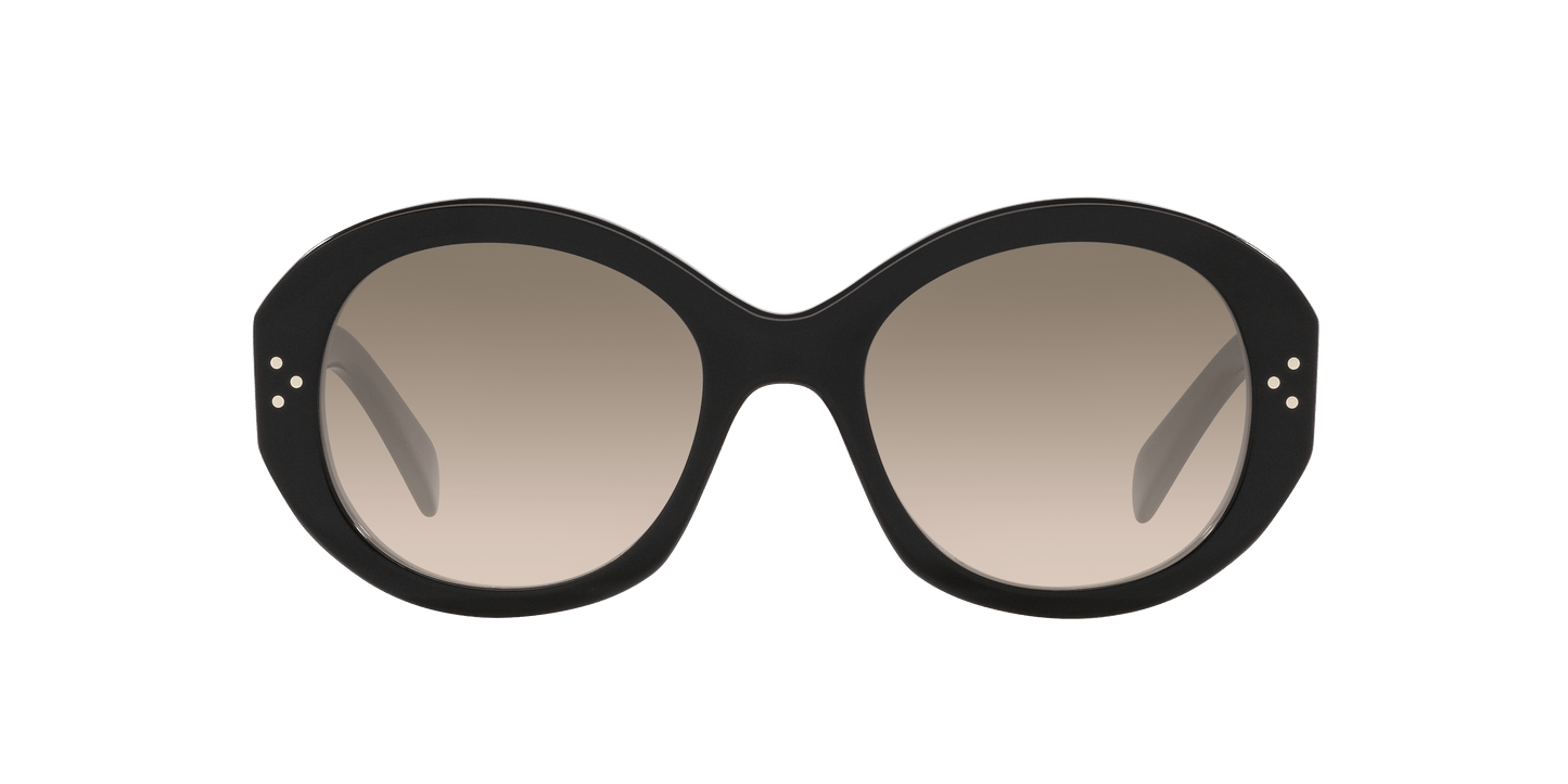 Celine Sunglasses Black Shiny-Blue | CELINE CL40240I Black Shiny-Blue