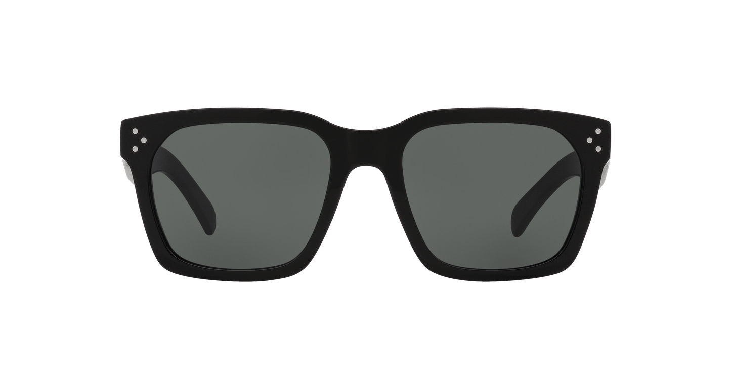 משקפי שמש של סלין שחור מבריק-כחול | CELINE CL40248I Black Shiny-Blue
