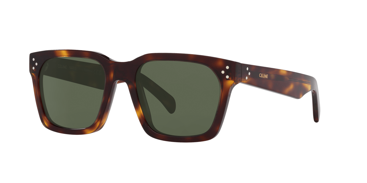 סלין משקפי שמש צב צהוב-כחול | CELINE CL40248I Tortoise Yellow-Blue