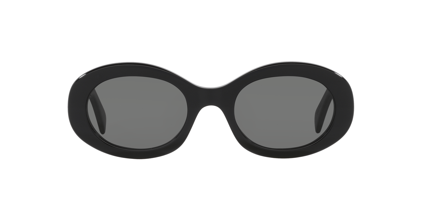 משקפי שמש של סלין שחור-אפור | CELINE Triompheu Black-Grey