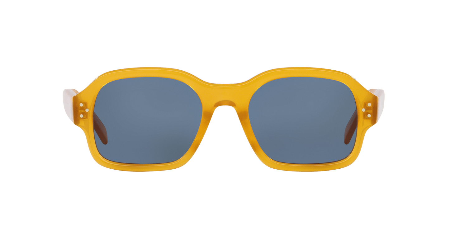 משקפי שמש של סלין חום-כחול | CELINE Bold 3 Dots CL40266U Brown-Blue