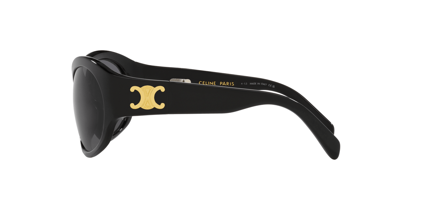 Celine Sunglasses Black-Grey | CELINE Triomphe CL40271I Black-Grey