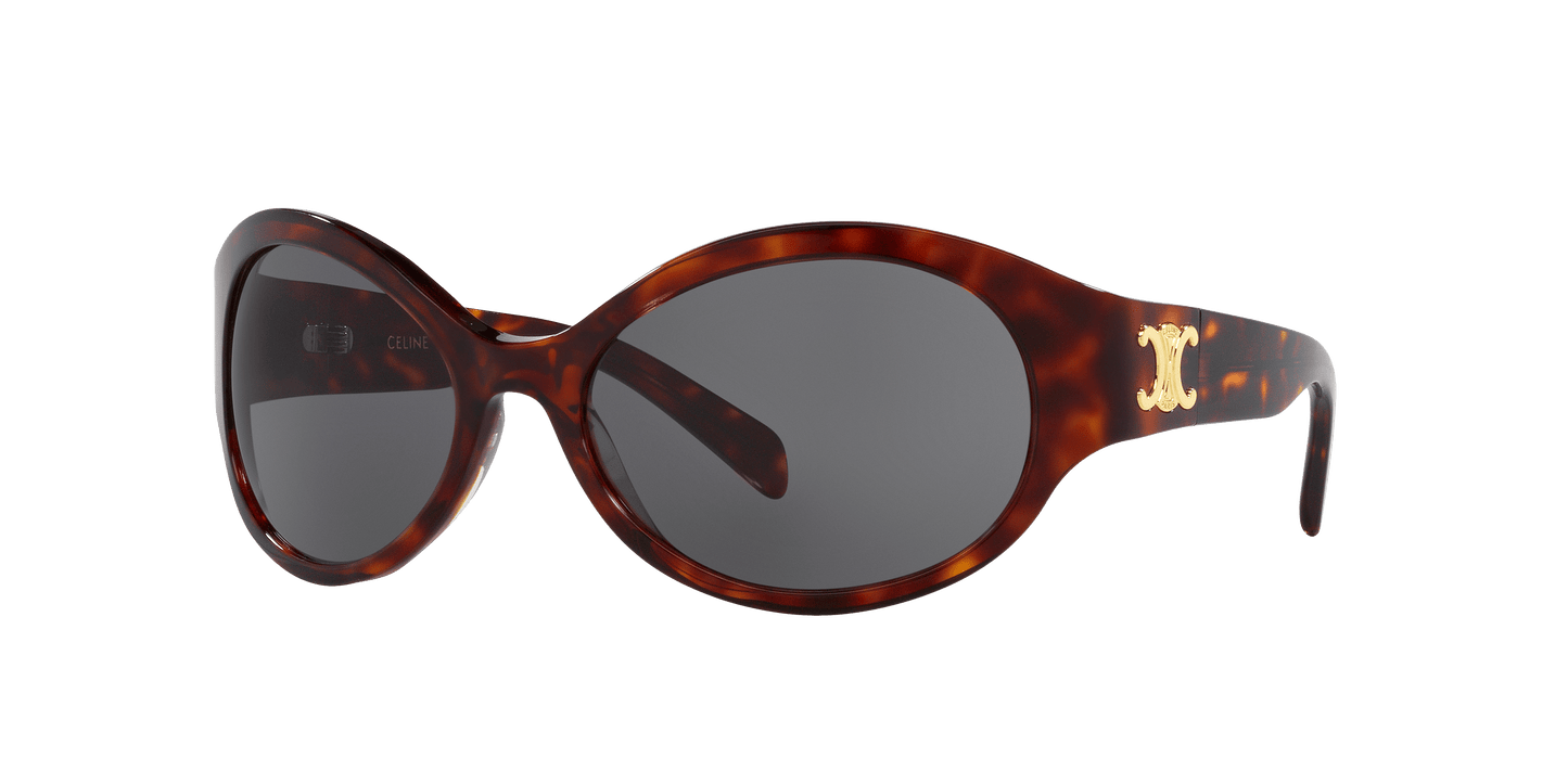 Celine Tortoise-Grey Sunglasses | CELINE Triomphe CL40271I Tortoise-Grey