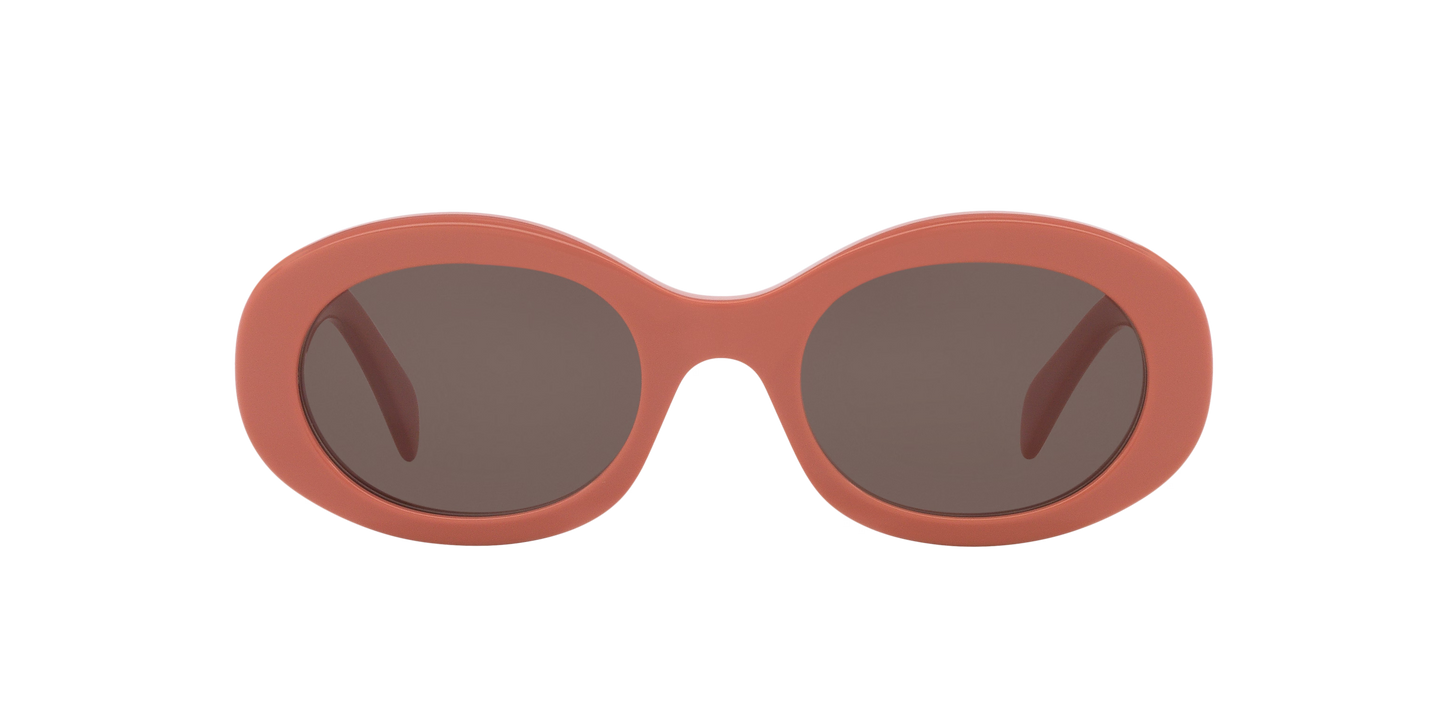 סלין משקפי שמש ורוד-אפור | CELINE Triomphe CL40194U Pink-Grey