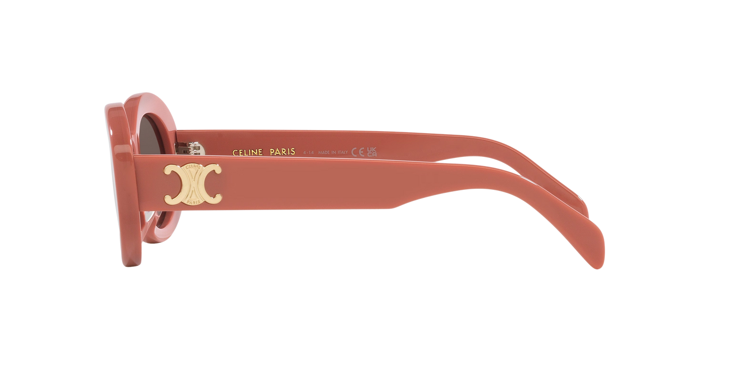 Celine Sunglasses Pink-Grey | CELINE Triomphe CL40194U Pink-Grey